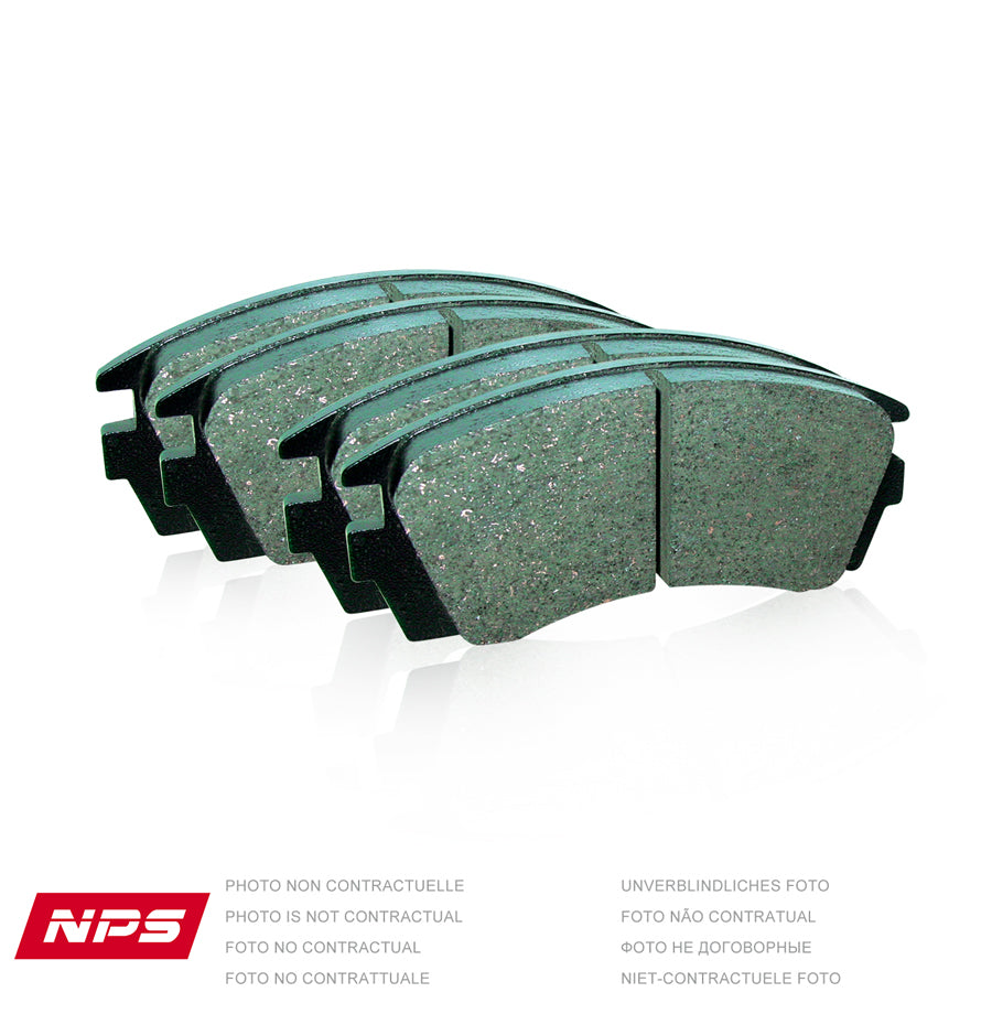 Beispielfoto, unverbindlich: Bremsbeläge hinten NPS F361D06 (OE 6C11 2M008 AB)
