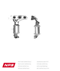 Foto orientativa, no contractual: Catalizador NPS T431A72 (OE 17410-26400)
