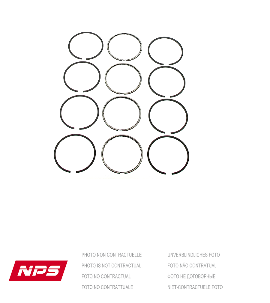 Foto orientativa, no contractual: Juego de segmentos NPS H903I03 (OE 2304042210)