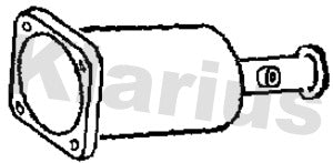 Filtre à particules (FAP) Klarius 390184