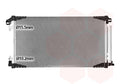 Air conditioning condenser Van Wezel 53015713