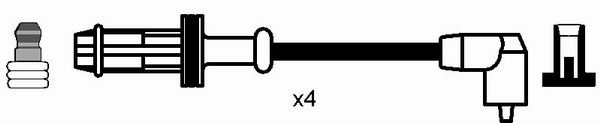Ignition lead set NGK RC-CT615