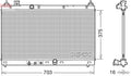 Radiador Denso DRM40045 (OE 190105R1901)