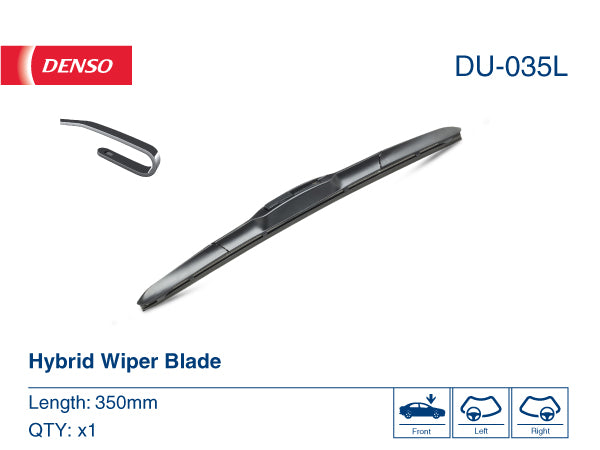 Wiper blade Denso DU-035L (OE 8524202020)