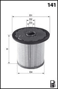 Filtre à carburant Mecafilter ELG5239