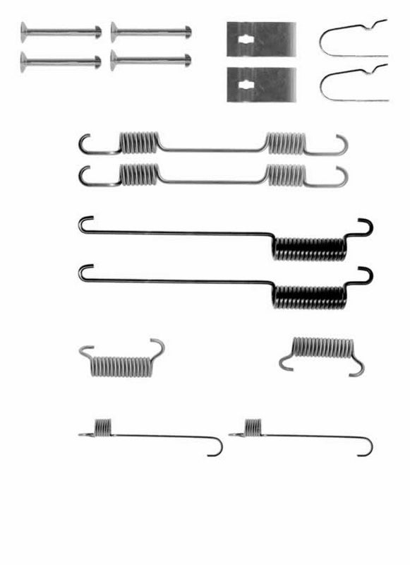 Kit de ressorts de mâchoires de frein NPS H351A02
