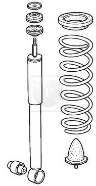 Fahrwerkslager NPS H400A30 (OE 52622SH3010)