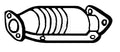 Catalytic converter NPS H431A28 (OE 18160P3YG00)