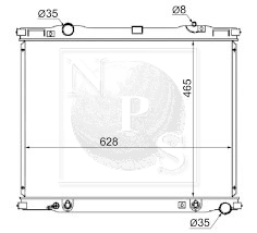 Radiador NPS K156A40