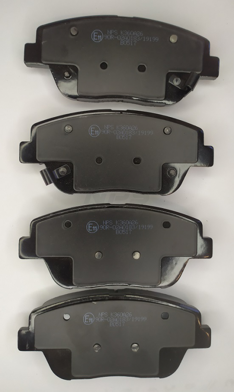 Front brake pads NPS K360A26 (OE 581012TA50)