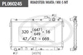 Radiador NPS M156A03 (OE BPE815200)