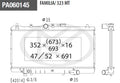 Radiador NPS M156A29 (OE B63115200A)