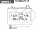 Radiador NPS M156A56 (OE WL2115200B)