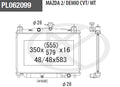 Radiador NPS M156A68 (OE ZJ3815200A)
