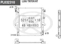 Radiador NPS M156I60 (OE 1350A182)