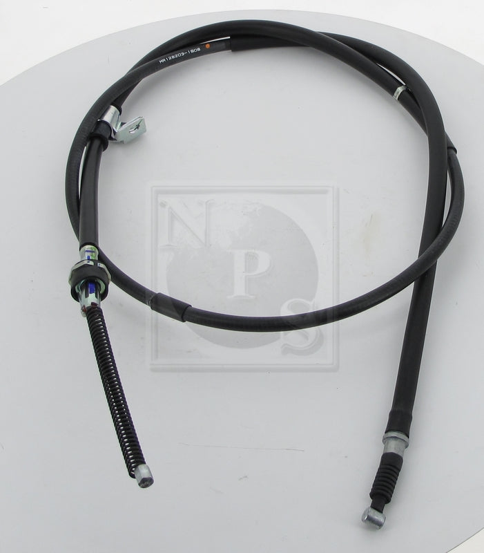Cable de freno de mano trasero izquierdo NPS M291I99 (OE MR128203)