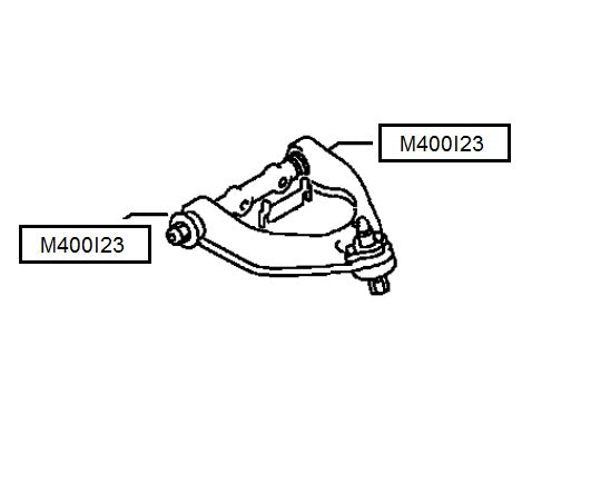 Fahrwerkslager NPS M400I23 (OE MB633820)