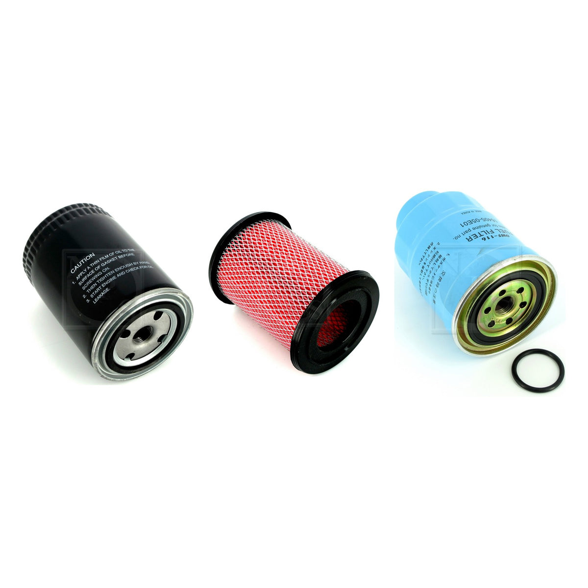 Contenu du kit (photo de chaque pièce) : Kit de filtres NPS N130N04