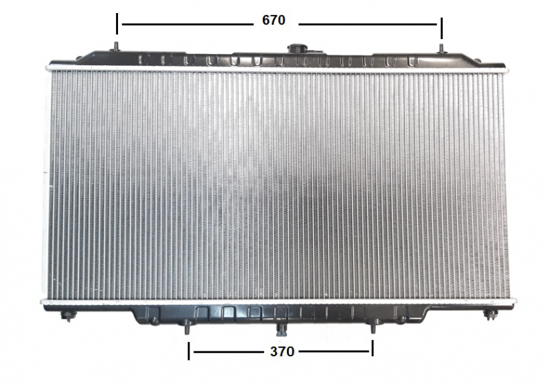 Radiador NPS N156N47 (OE 21410VB301)