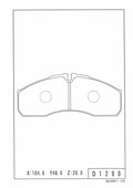 Pastillas de freno delanteras NPS N360N26 (OE D10609X60C)