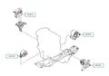 Support moteur NPS N401N18 (OE 112708H310)