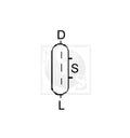 Alternateur NPS N511N145 (OE 23100JD71A)