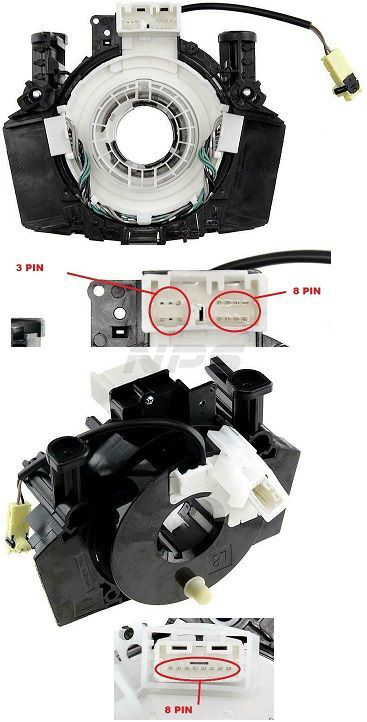 Cinta de airbag (muelle de reloj) NPS N662N02 (OE 25567EB301)
