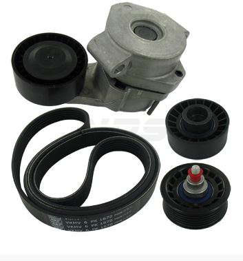Auxiliary belt kit NPS P108A12 (OE 5751.F0)