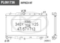 Radiador NPS S156U16 (OE 45111FE000)