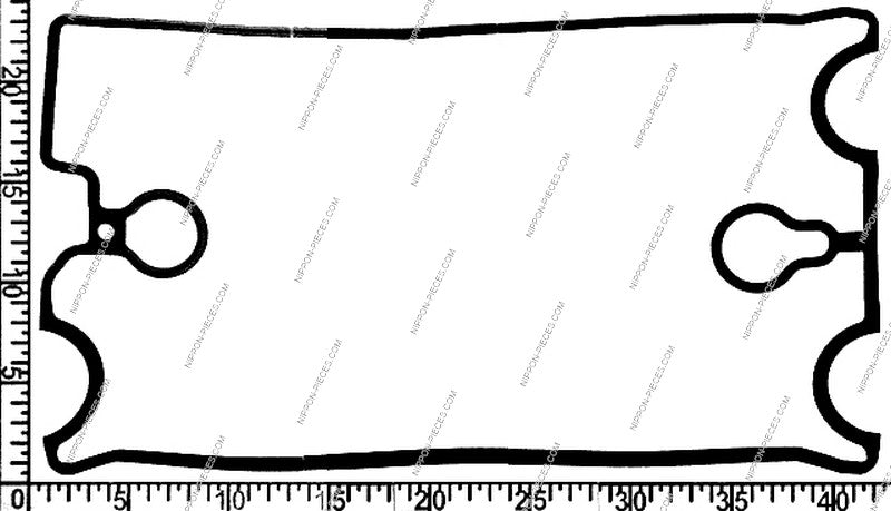 Ventildeckeldichtung NPS T122A67 (OE 1121388381)