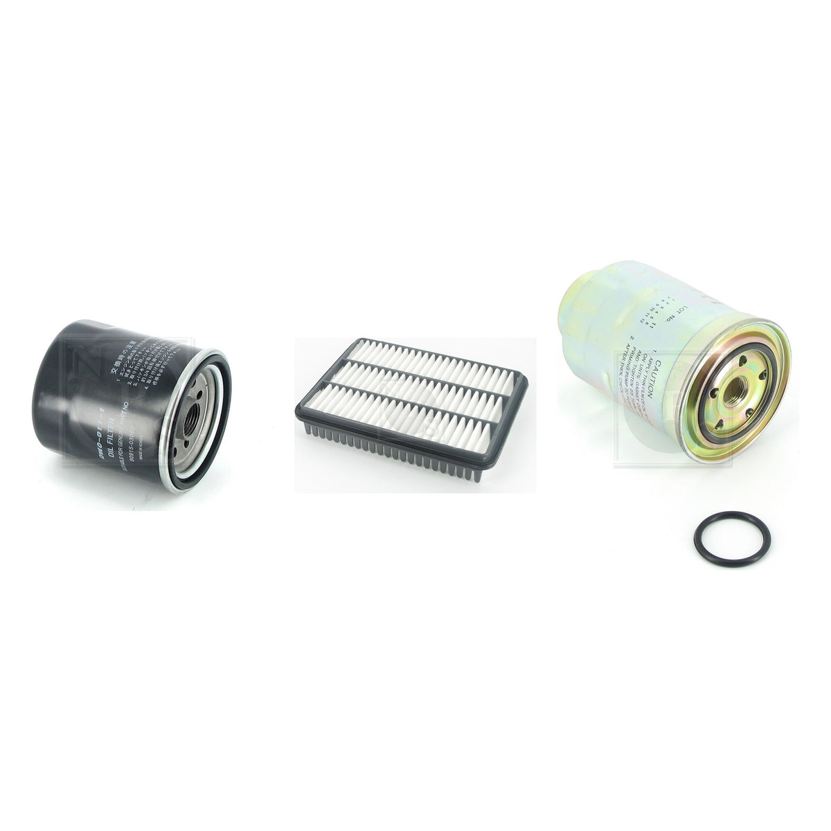 Contenu du kit (photo de chaque pièce) : Kit de filtres NPS T130A01