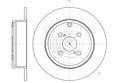Disco de freno trasero NPS T331A40 (OE 4243102082)