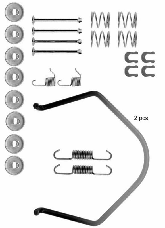 Kit de muelles de zapatas de freno NPS T351A36