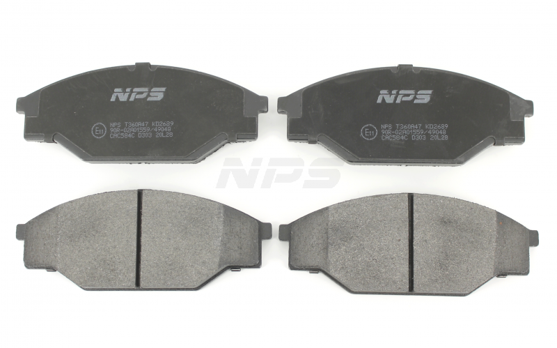 Pastillas de freno delanteras NPS T360A47 (OE 04465YZZAJ)