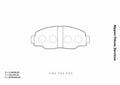 Pastillas de freno delanteras NPS T360A84 (OE 446525080)