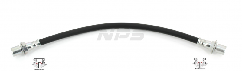 Latiguillo de freno NPS T370A233 (OE 9695033555)