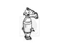 Catalyseur NPS T431A52 (OE 171400Q050)