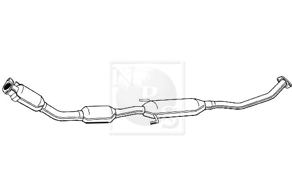 Catalyseur NPS T431A57 (OE 174100D120)