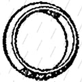 Junta de escape NPS T433A17 (OE 174510D090)