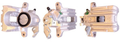 Pinza de freno NPS V322G05 (OE 1J0615424B)