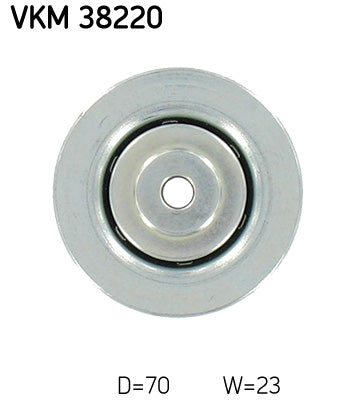 Tensor de correa auxiliar SKF VKM 38220