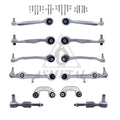 Kit de brazos de suspensión ASMETAL 13AU0202