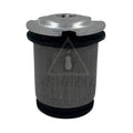 Silentblock de puente trasero ASMETAL 38FI4205