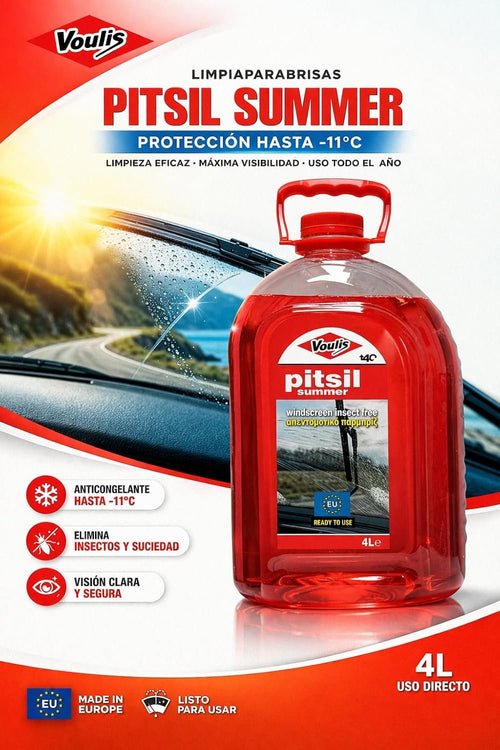 Líquido limpiaparabrisas anti insectos verano 4L (2)