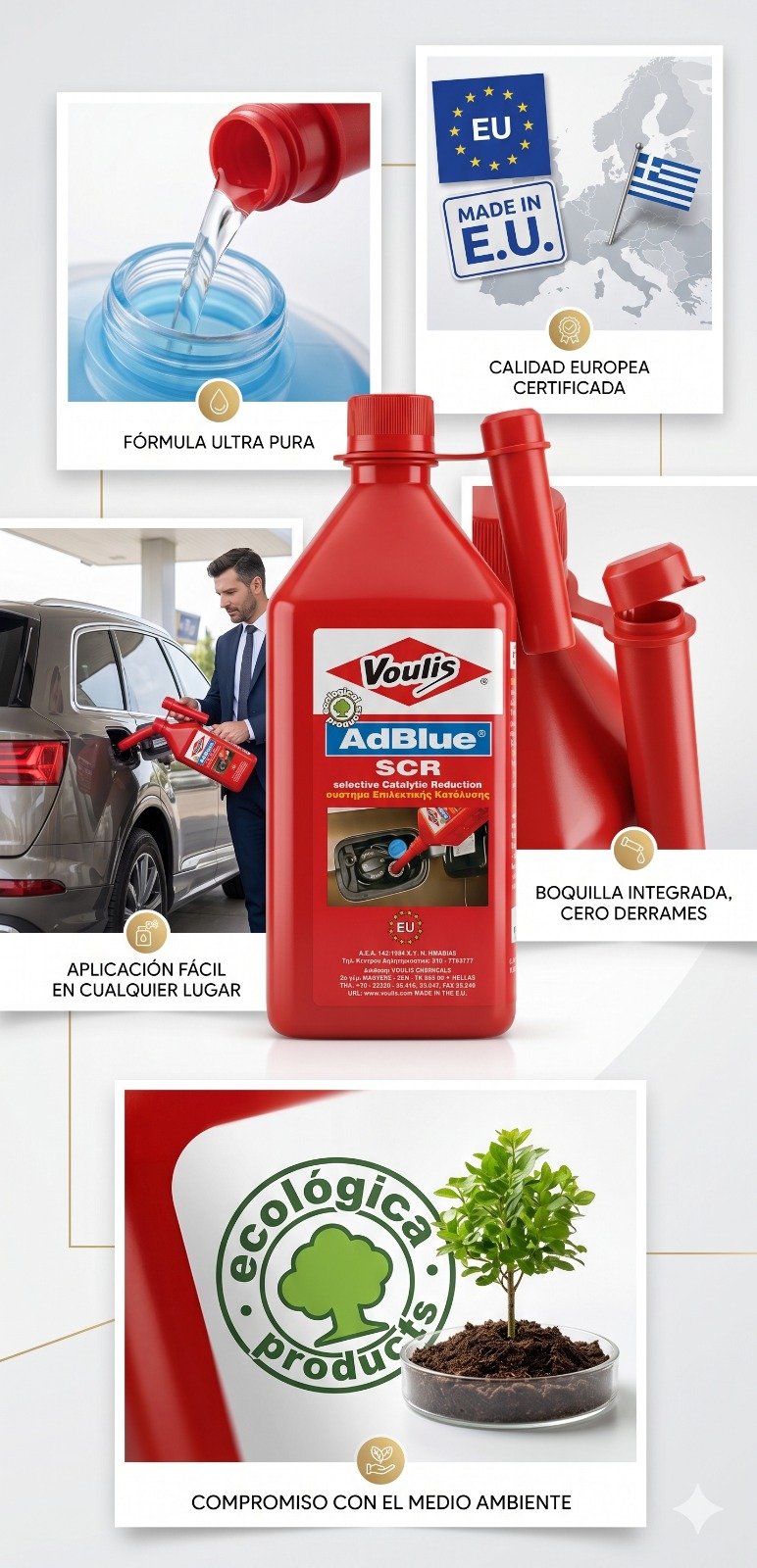 AdBlue 1L con Boquilla para Diésel SCR (7)