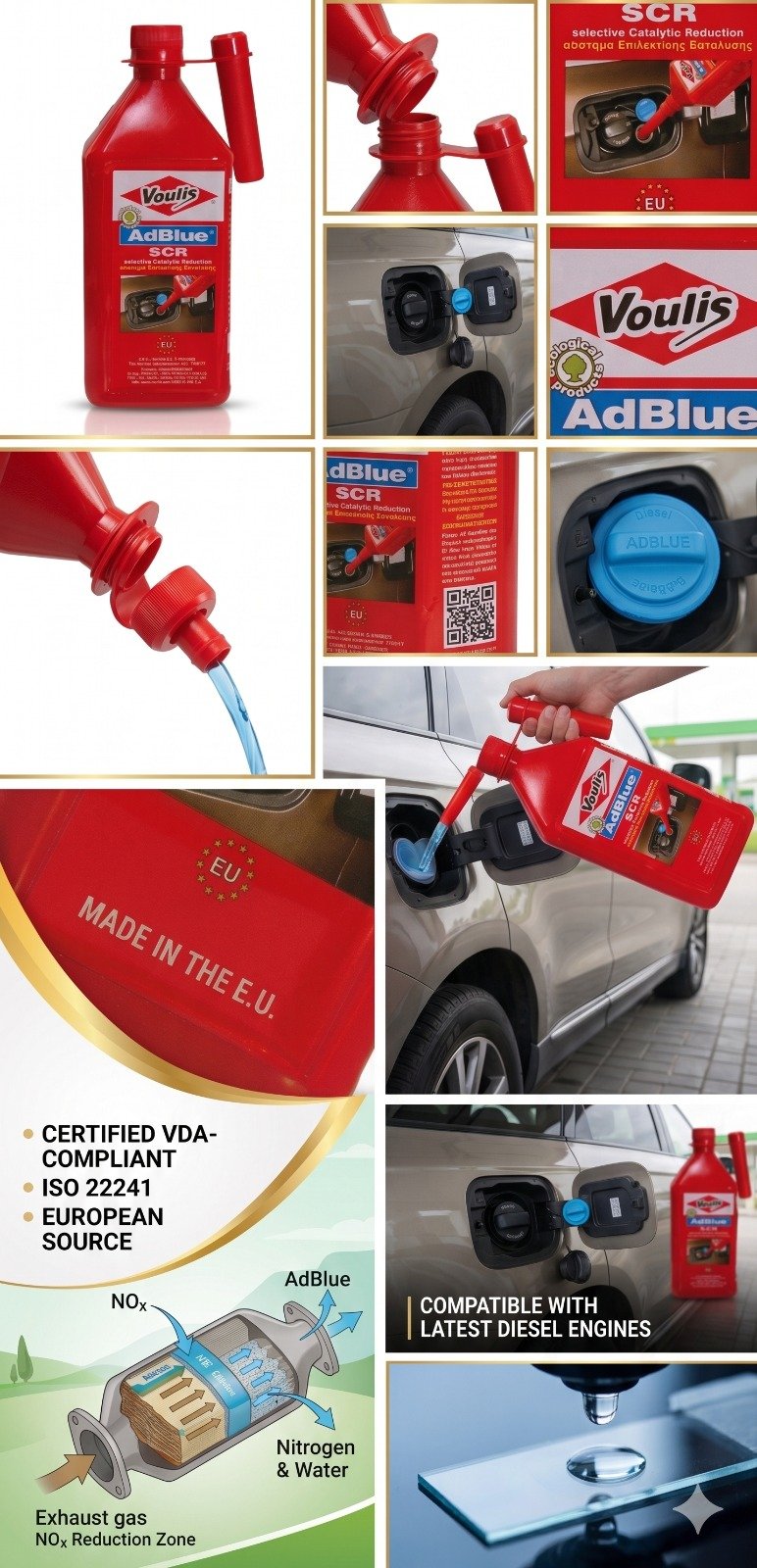 AdBlue 1L con Boquilla para Diésel SCR (8)