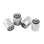 Tapones Válvula Aluminio Audi Azul (4)