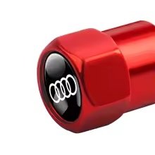 Tapones Válvula Aluminio Audi Azul (5)