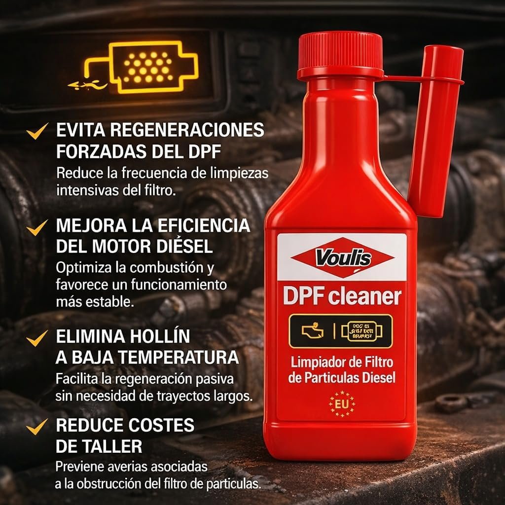 Aditivo DPF Voulis 250ml Limpiador Diesel (3)