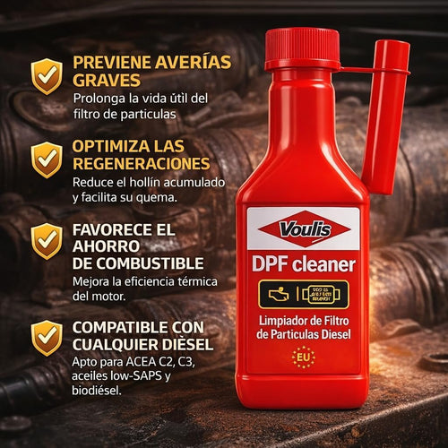 Aditivo DPF Voulis 250ml Limpiador Diesel (2)